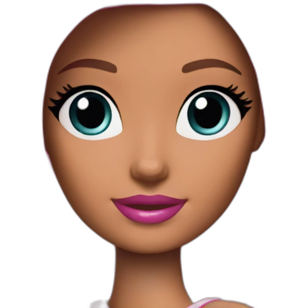 barbie rosa emoji