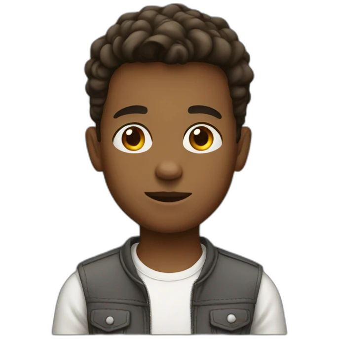 Modern boy emoji