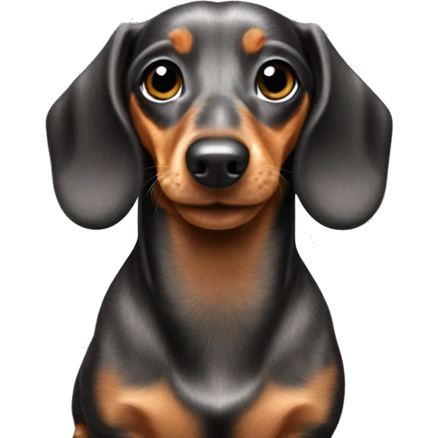 Dabble dapple mini dachshund  emoji