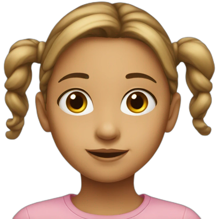 Young girl Say Lilia emoji
