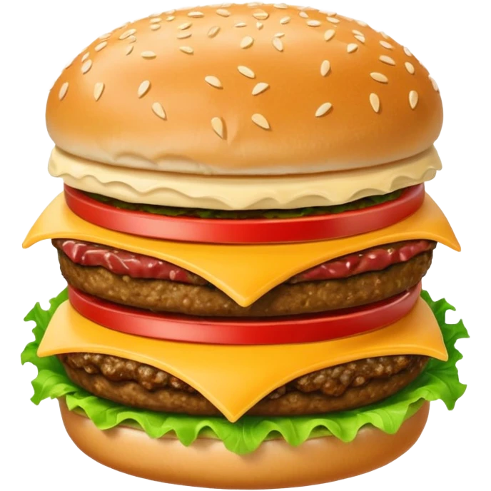 Big mac emoji