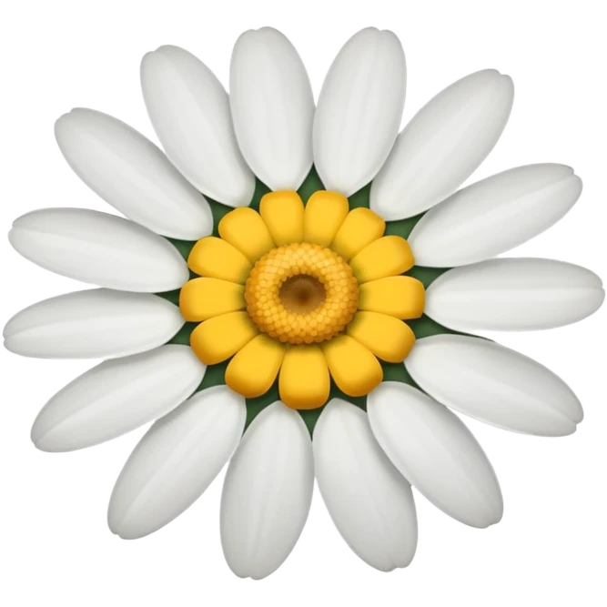 A daisy emoji