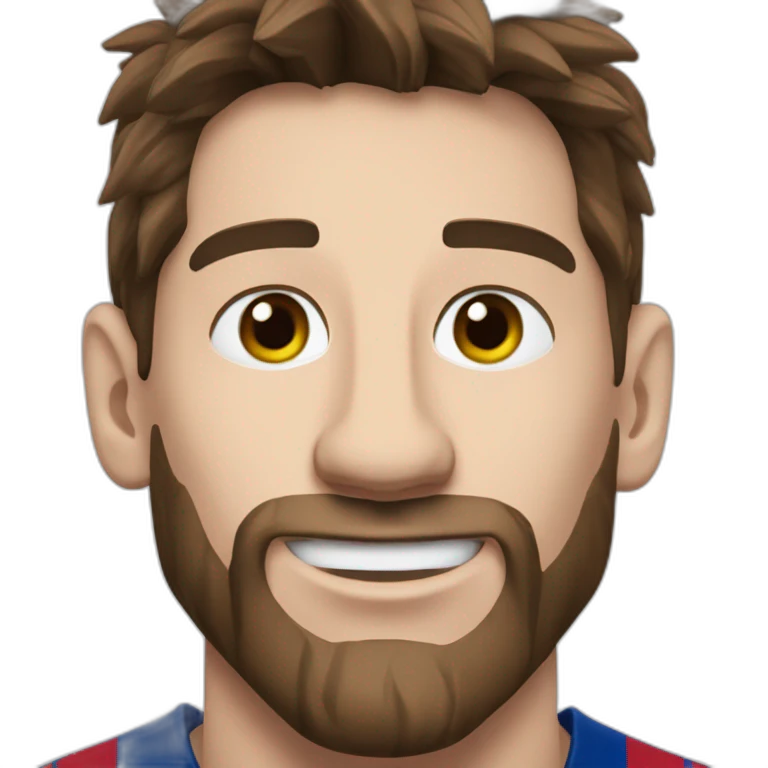 Lionnel Messi géniale emoji
