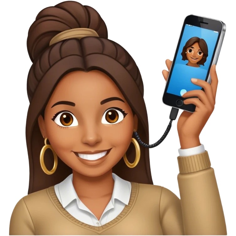 ashanti hanging up the phone emoji
