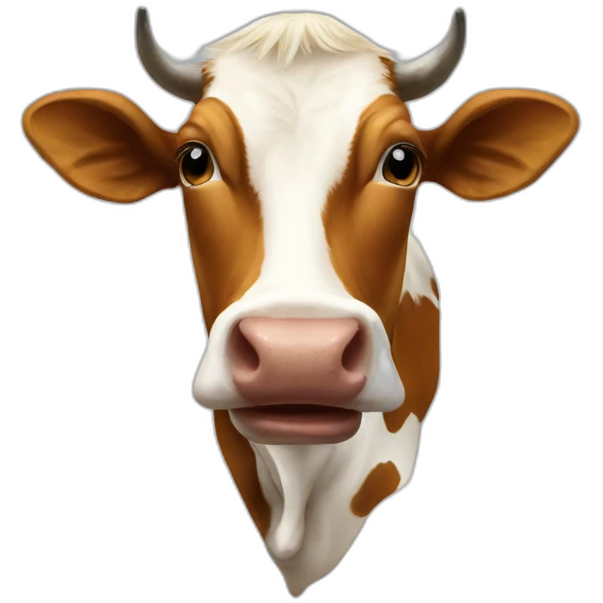 Putin on a cow teet emoji