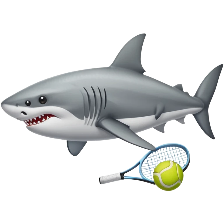 Tiburón con tenis nike emoji
