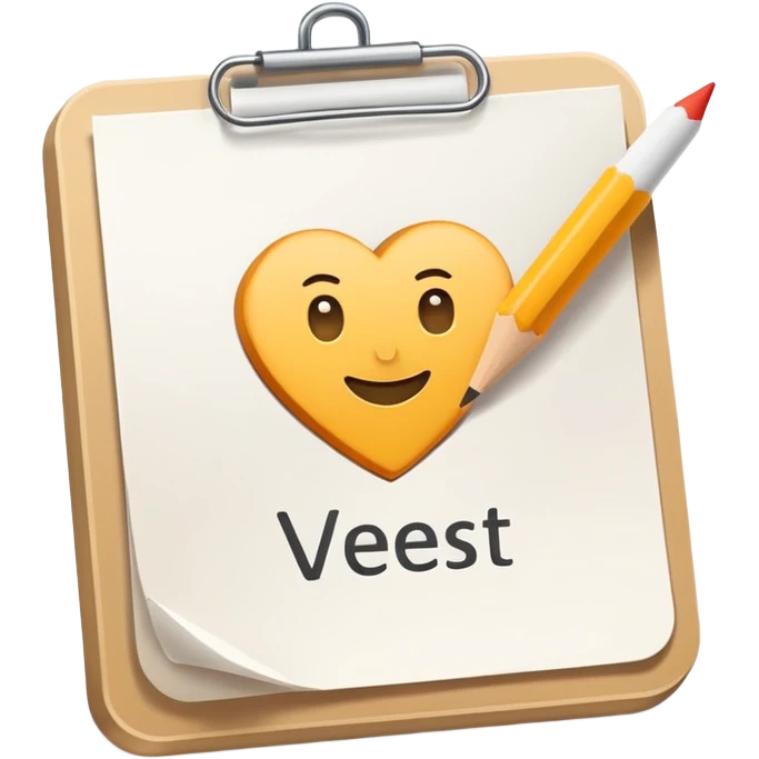 paper test with chekbox emoji