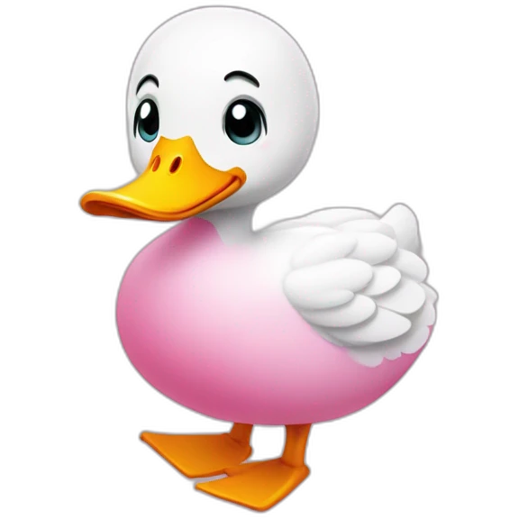 Pinky duck emoji
