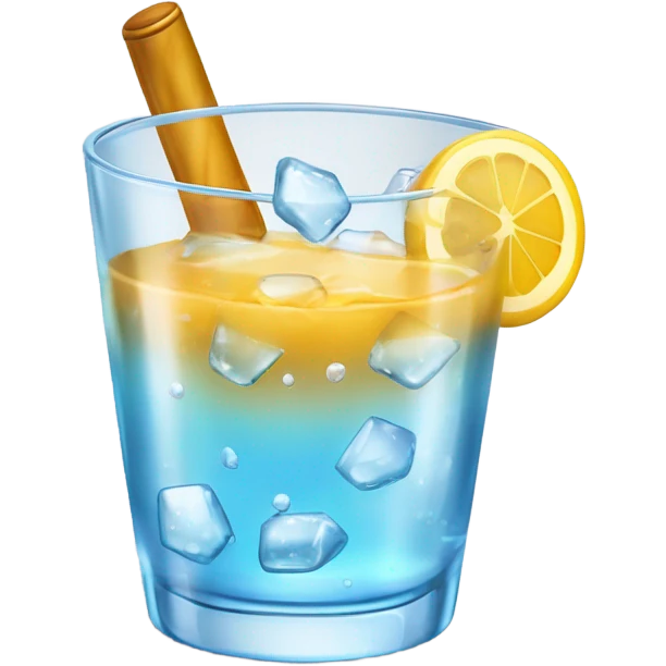 Bajo cero y una licor  emoji