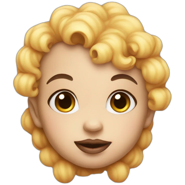 Harlequin baby emoji