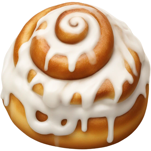 Cute cinnamon roll emoji