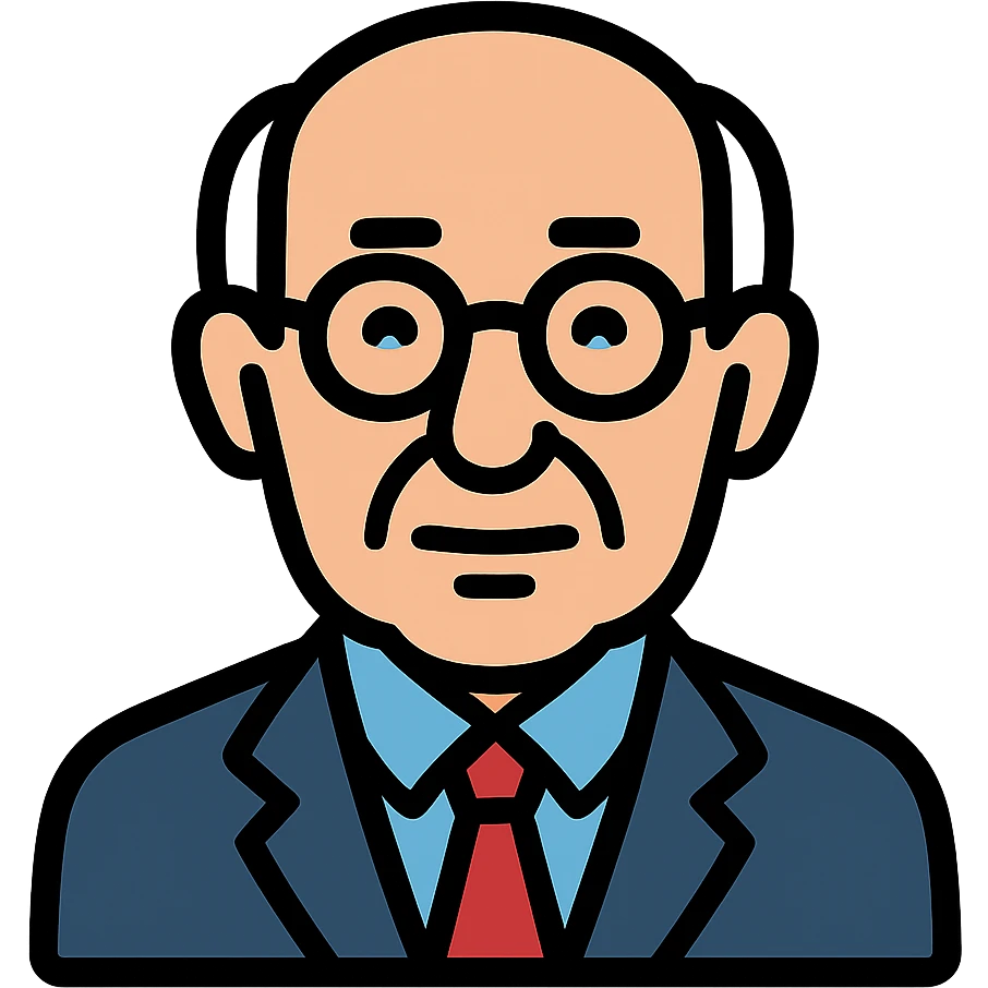 portrait of Hans Jonas, German philosopher emoji