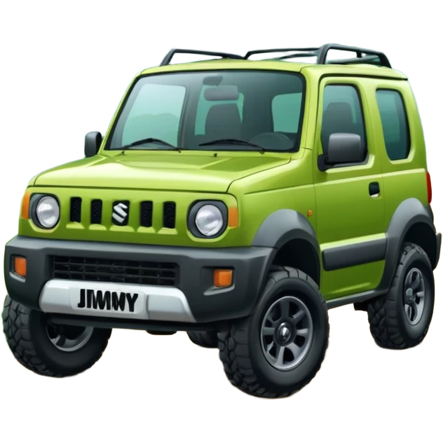 Suzuki jimny green colour emoji