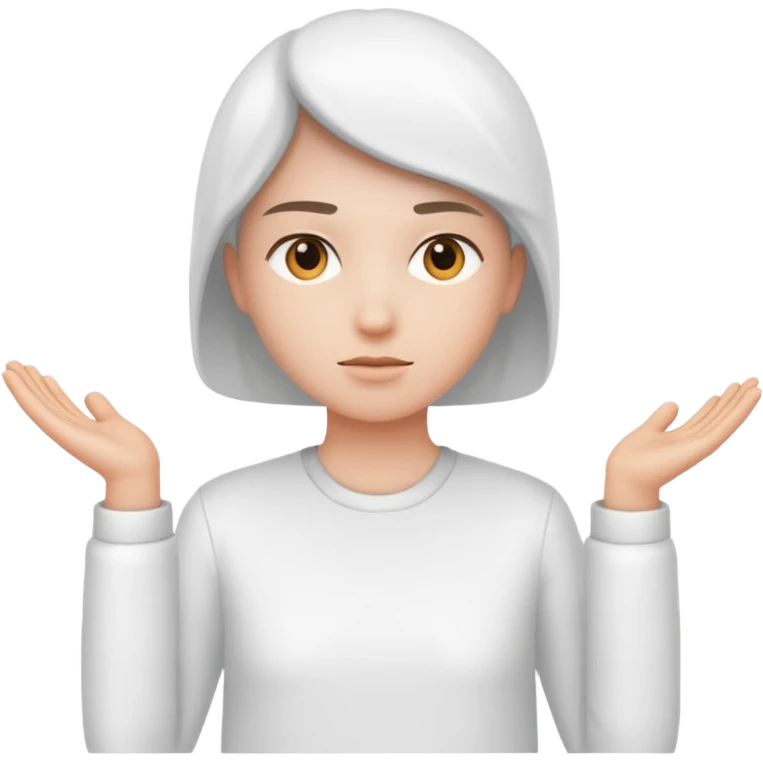 willkommen in weiß emoji