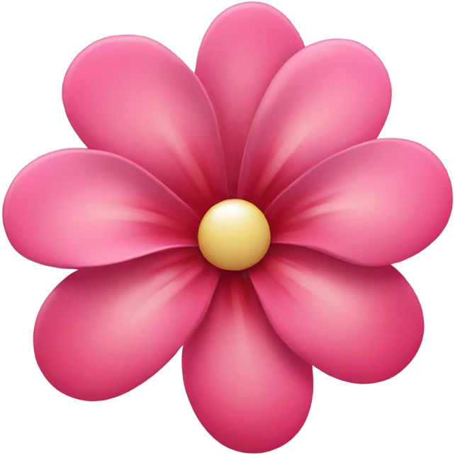 Pink red summer flower  emoji
