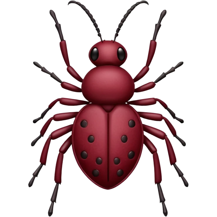 Burgundy tick  emoji