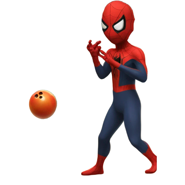 spiderman bowling emoji