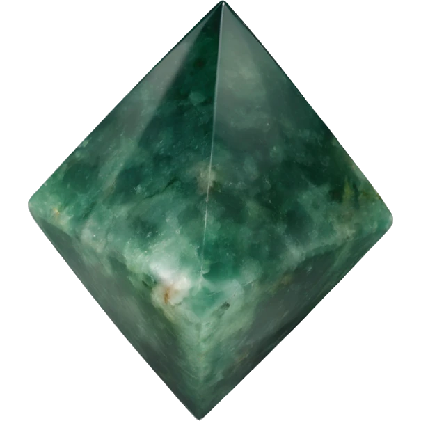 Moss agate octahedron emoji