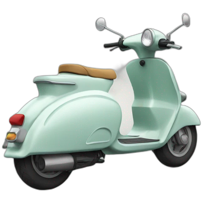 crying scooter emoji