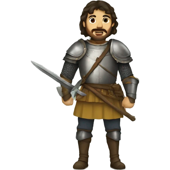 guerrera medieval emoji