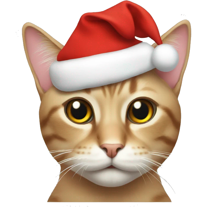 Cat Christmas  emoji