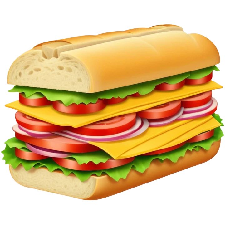 Subway sandwich  emoji