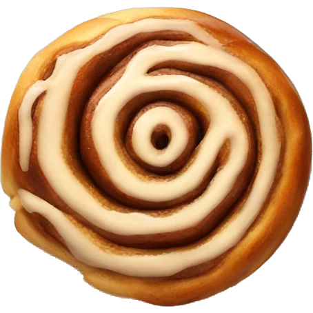 cinnamon bun emoji