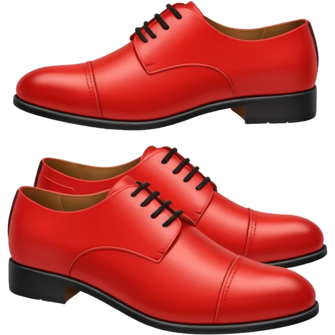 red clasic men's shoes emoji