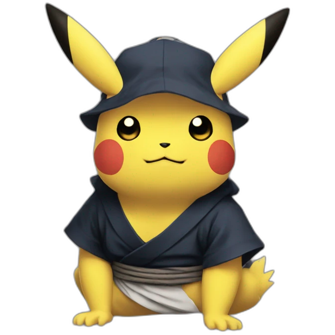 pikachu in jujutsu kaisen emoji