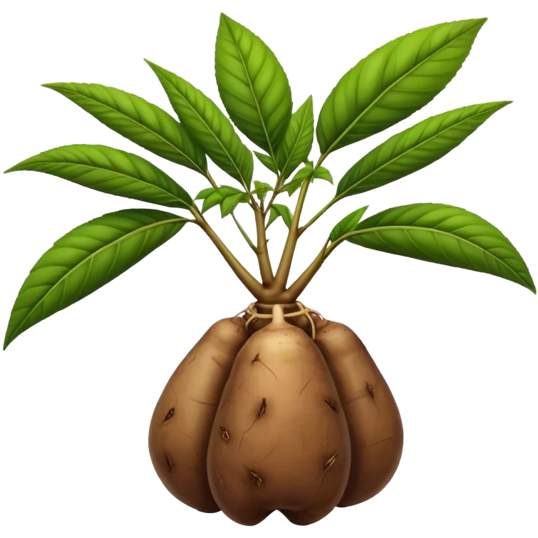 one Cassava  emoji
