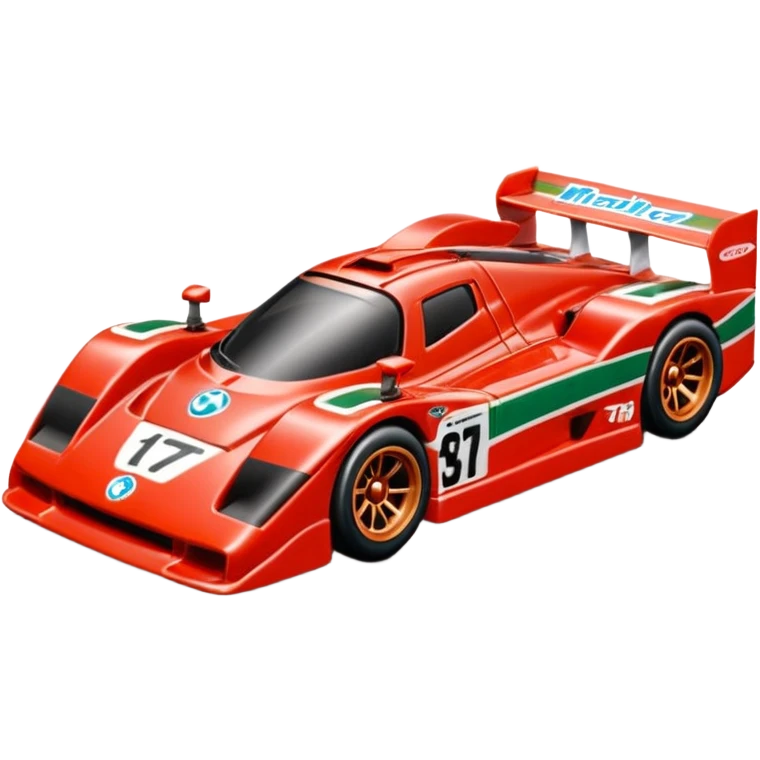 Машинка HotWheels Mazda 787B в упаковке HotWheels. emoji