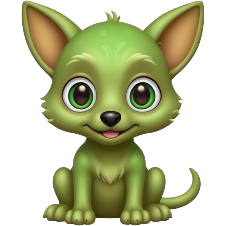 Gog the alien dog emoji