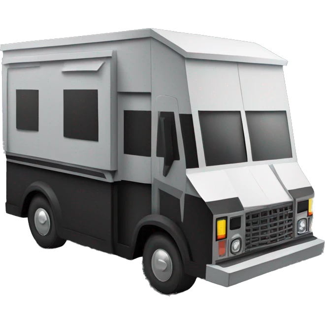 papercraft, darth Vader’s step van emoji