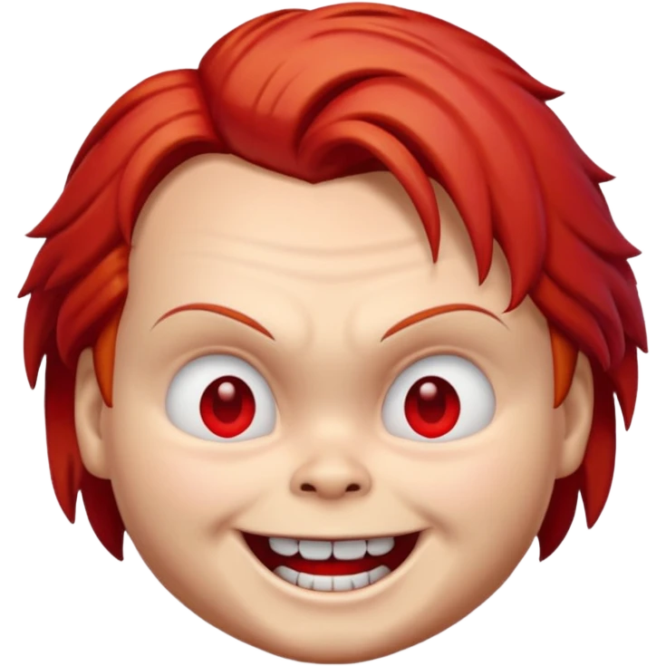 Un emojin de chuky emoji