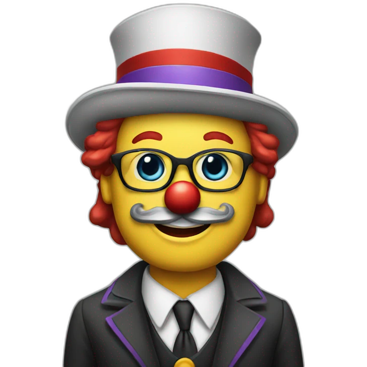 clown executive officer emoji