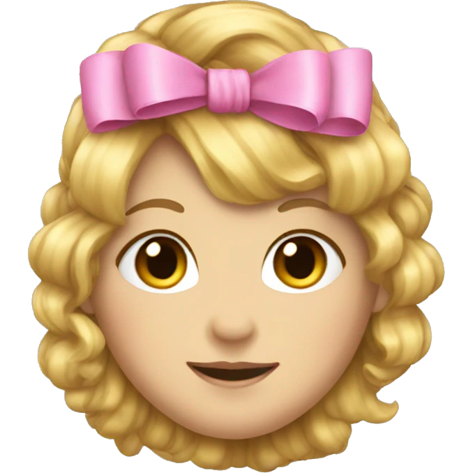 coquette bow emoji