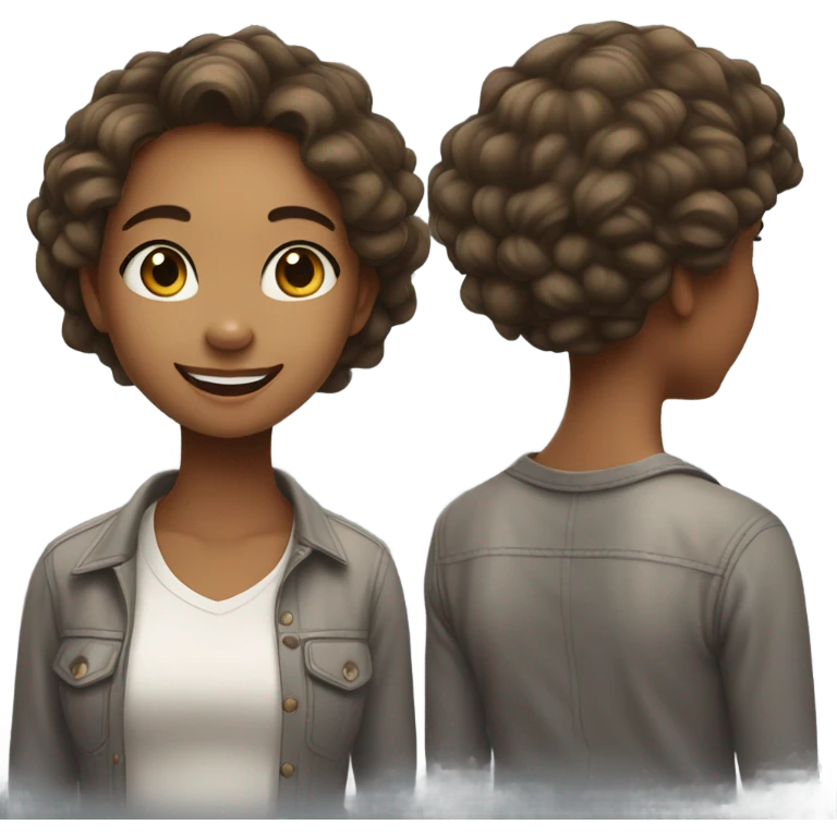 popular acne girl emoji