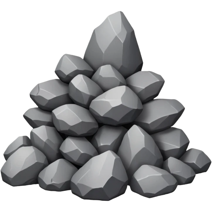 rocks emoji
