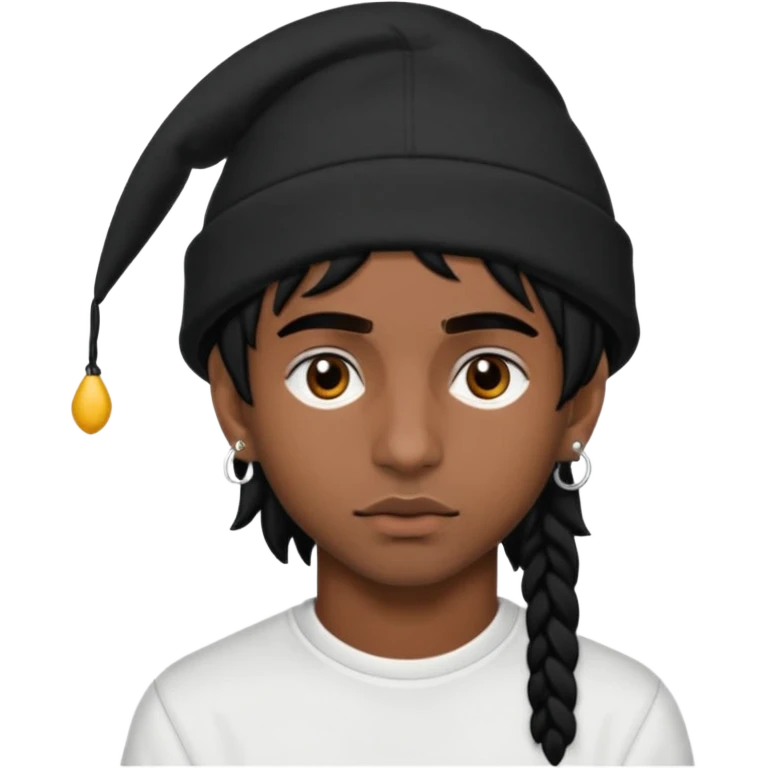 Bonnet à oreilles longues et pointues de playboi carti  emoji