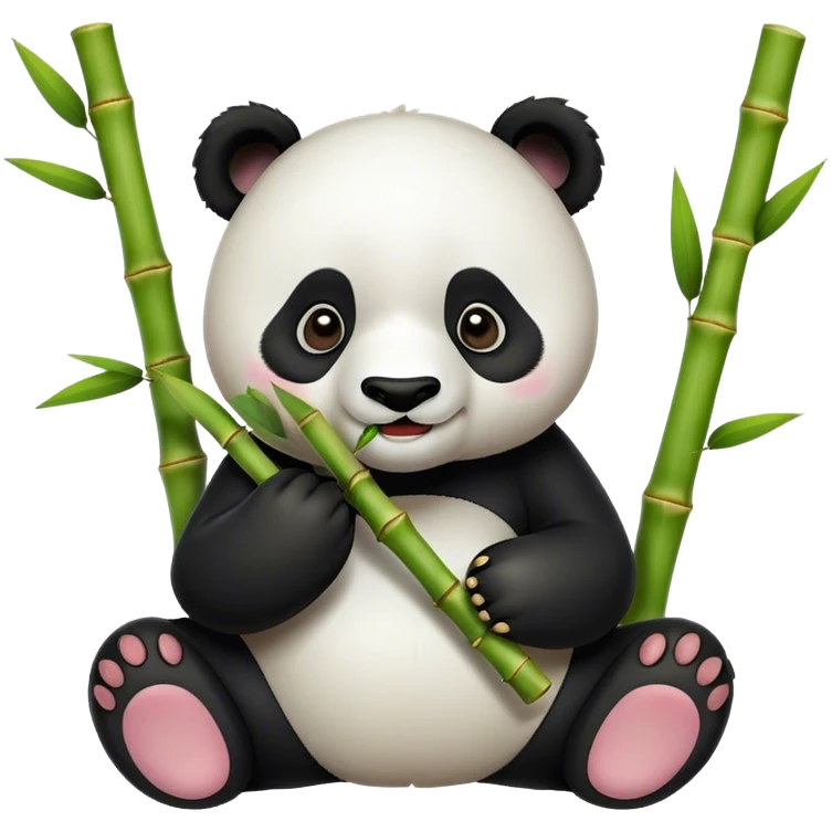 Panda eatin emoji