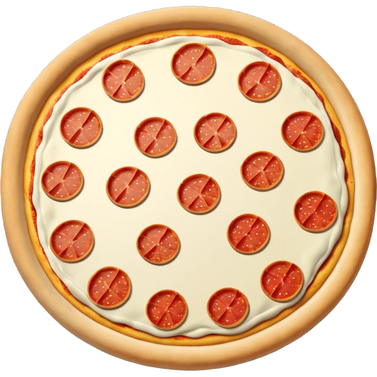 Pizza hình tròn emoji