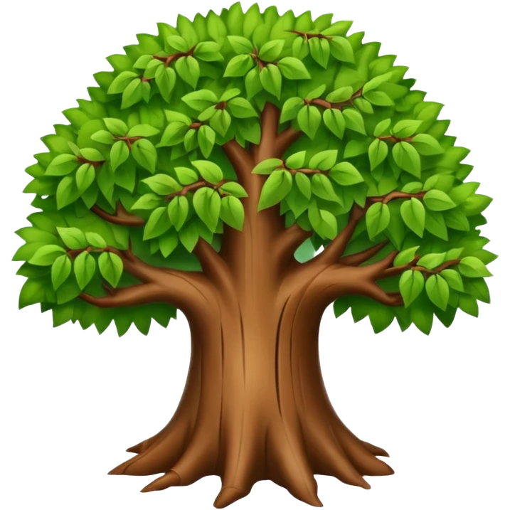 single big Tree emoji