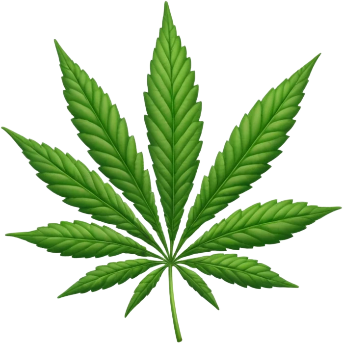 Hoja de la marihuana emoji emoji