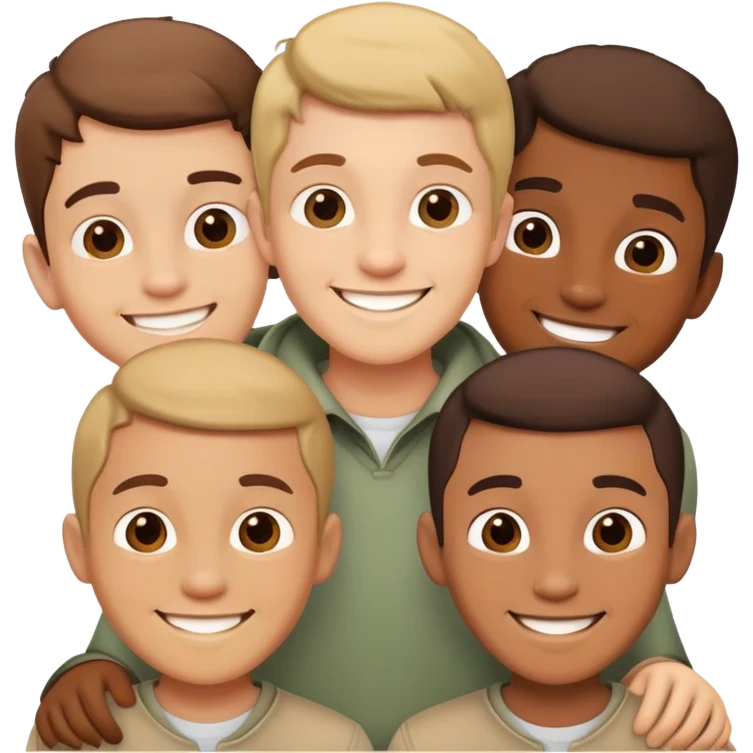 Three brothers emoji