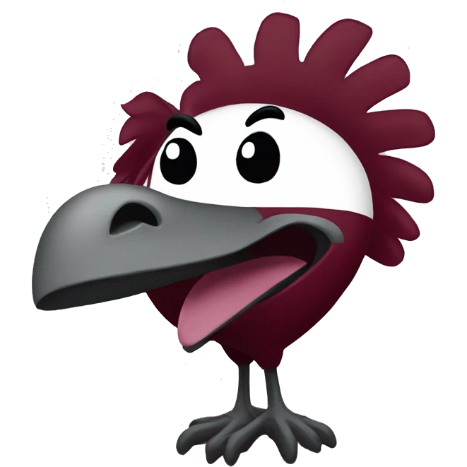 south carolina gamecocks mascot emoji