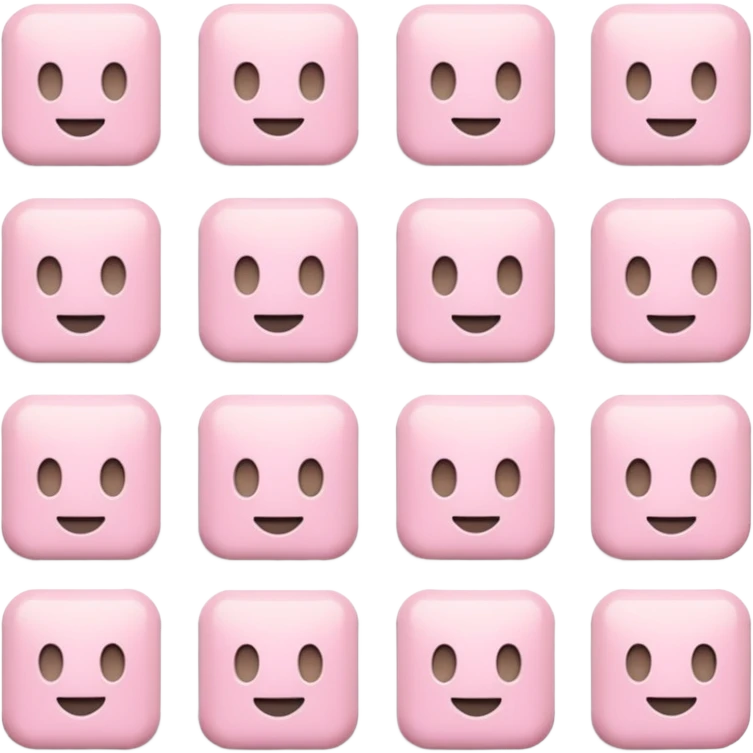 soft pink  emoji