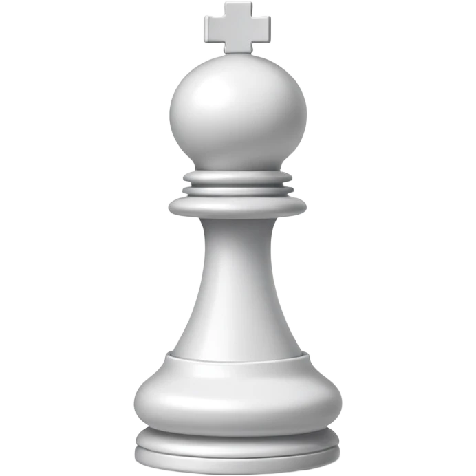 White chess pawn emoji