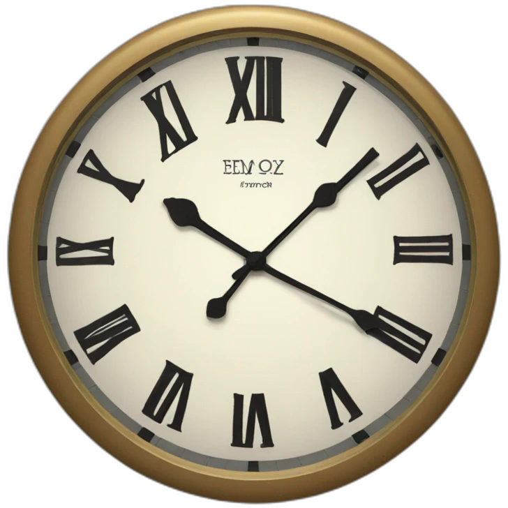 clock emoji