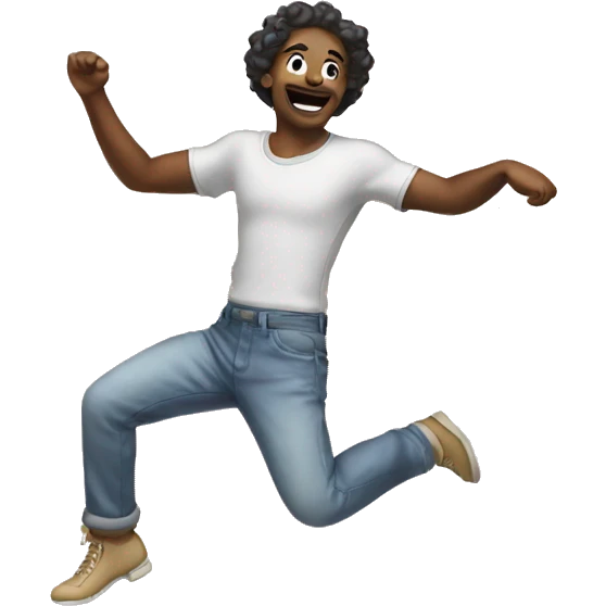 Dancing on cloud emoji emoji