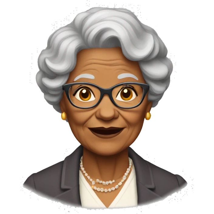 Grand mère de la street emoji